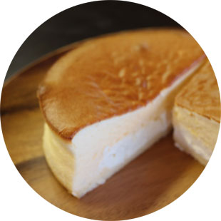 熊本のケーキ屋　モンパリのチーズケーキ